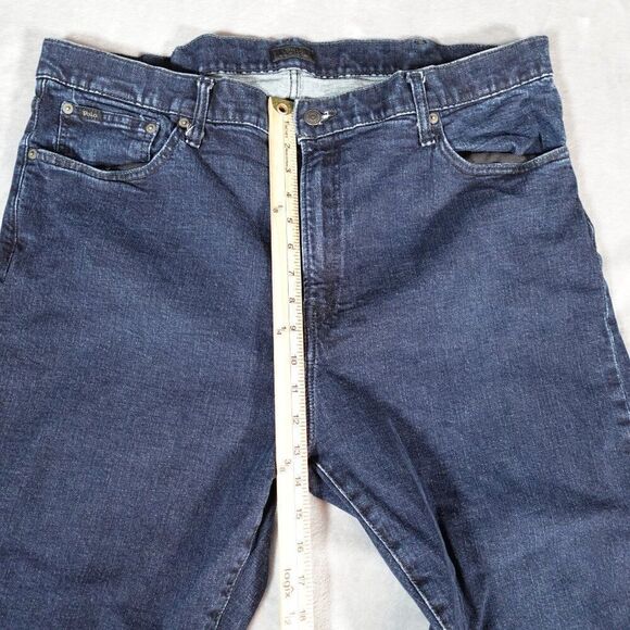 Polo Ralph Lauren The Prospect Stretch Straight Denim Jeans Mens 44 (Fits 41x32) - Picture 11 of 12
